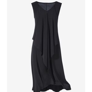 Chico's Sheridan Ruffle Midi Dress  NWT